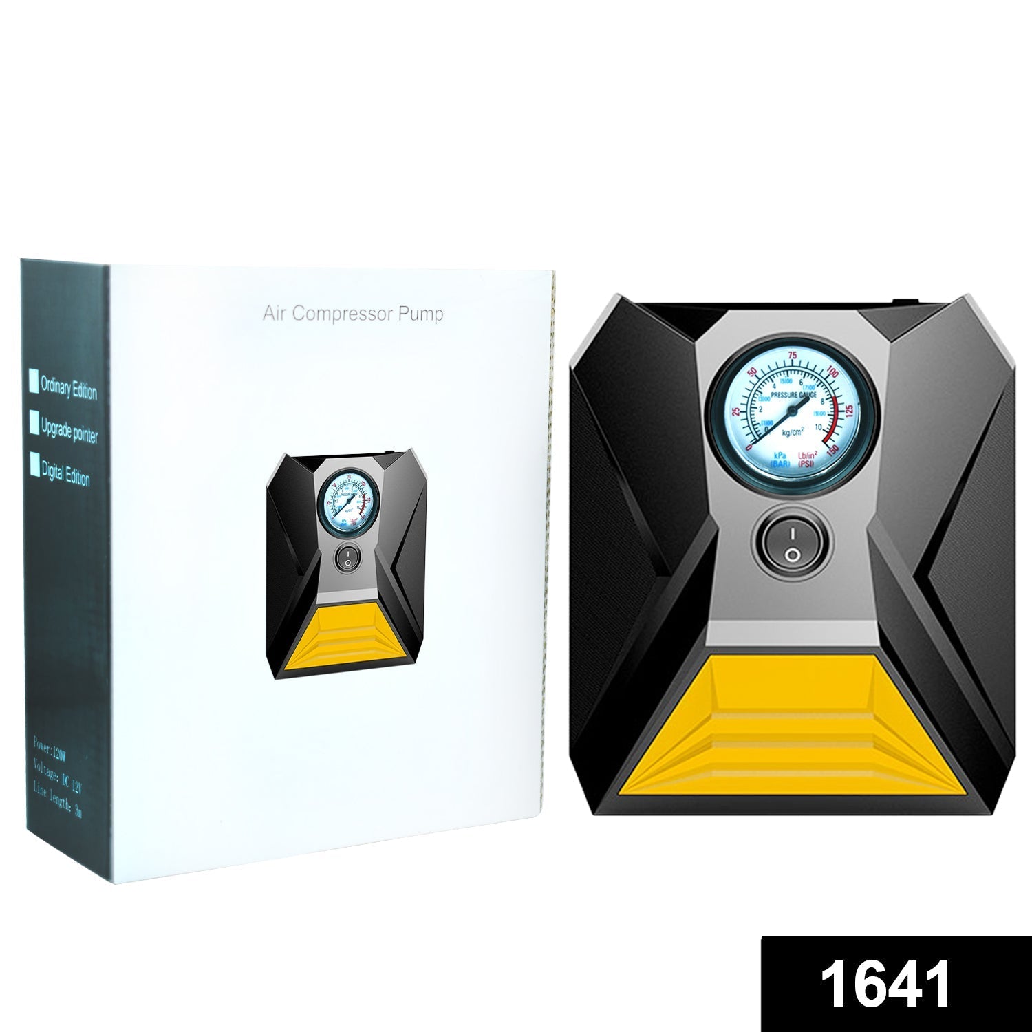 Compact car tire inflator pump for quick inflation Compact car tire inflator pump for quick inflation